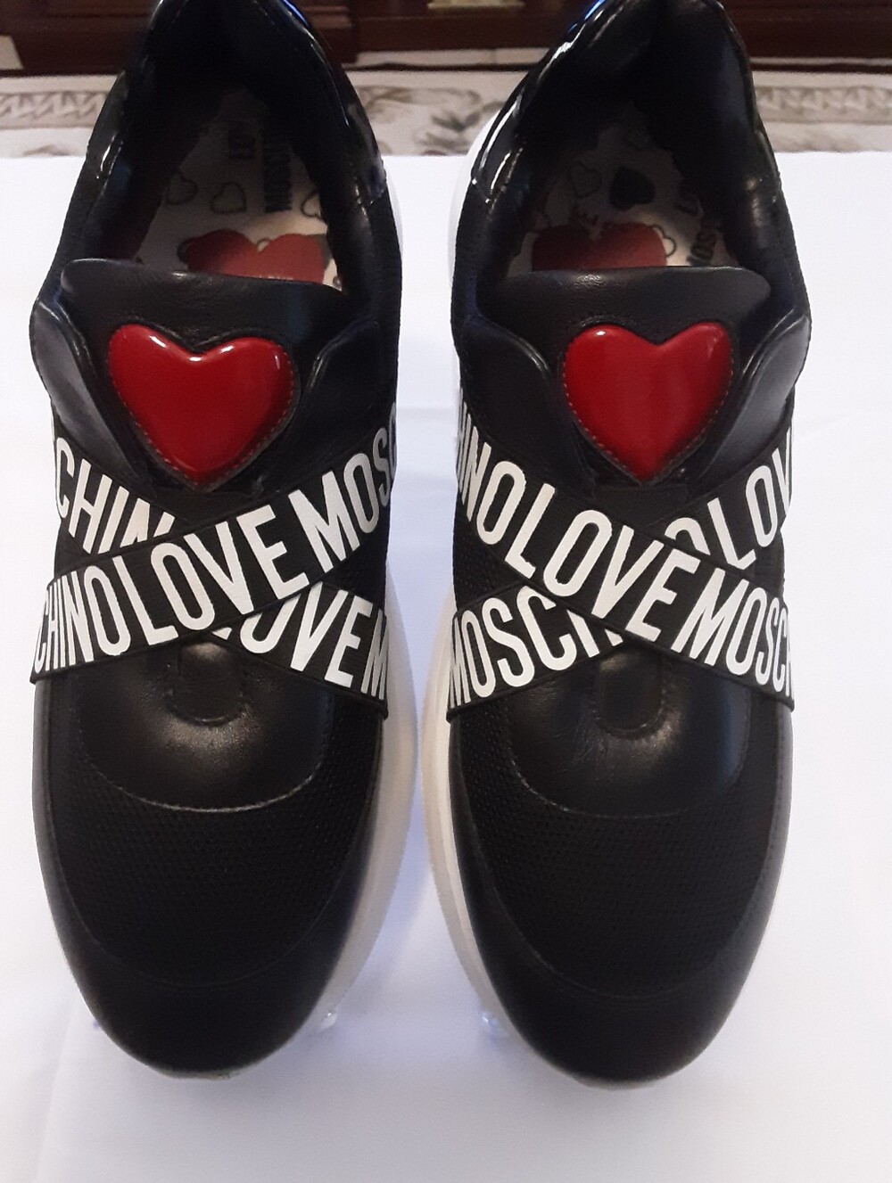 Authentic Love Moschino Women's Sneakers Size 39(8.5) - EUC